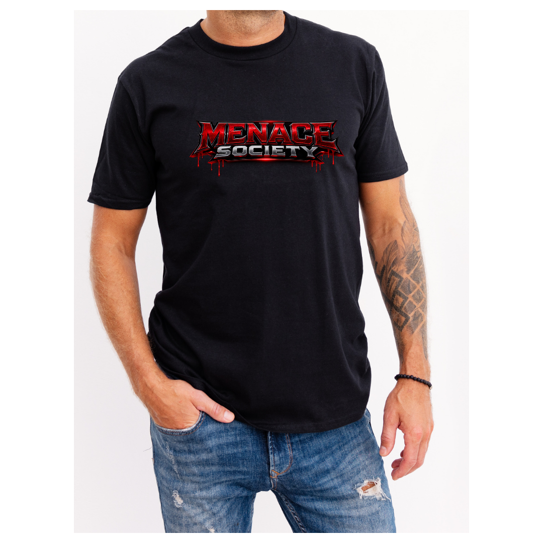 Menace Society Crewneck – Red Drip Edition