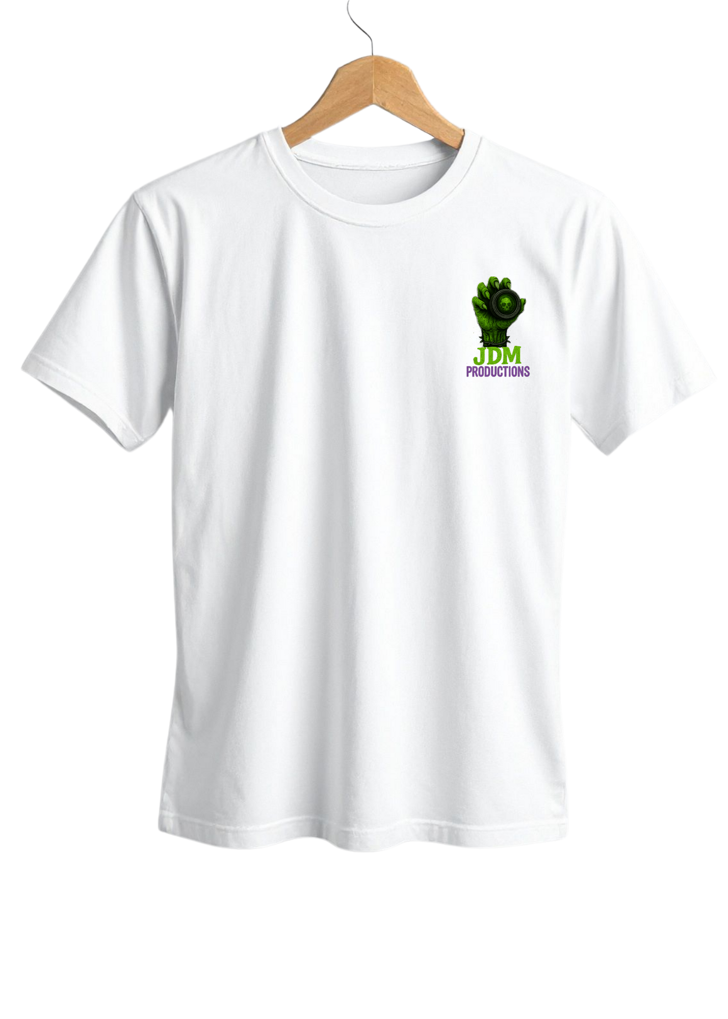 JDM Productions “Stockton 209” Zombie Grip Tee – Black & White Edition