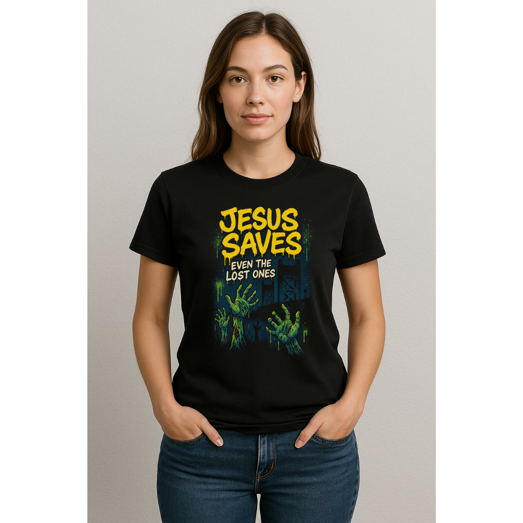 π§ββοΈβ¨ Jesus Saves β Even the Lost Ones Tee