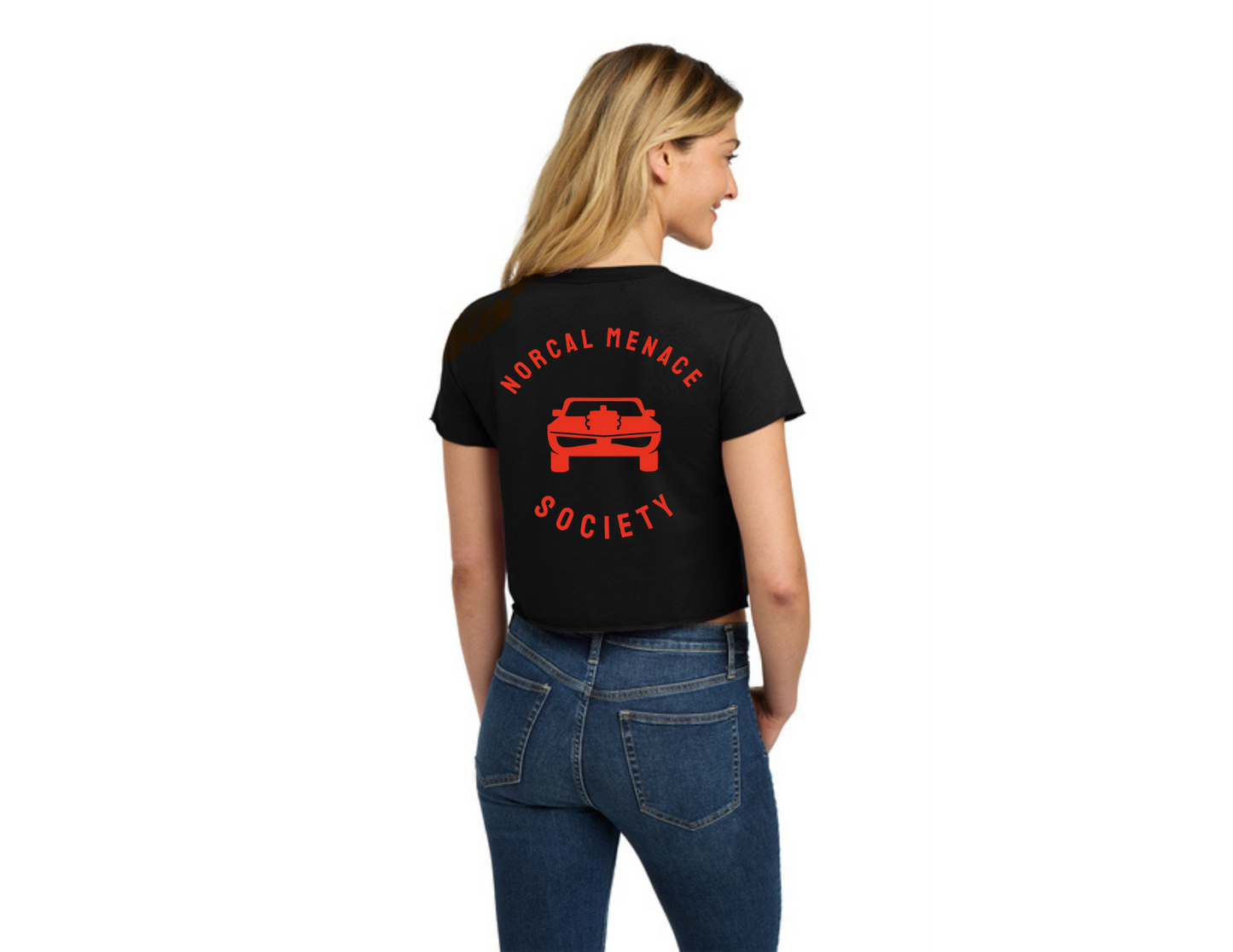 🔥 NorCal Menace Society – Women’s Crop Tee