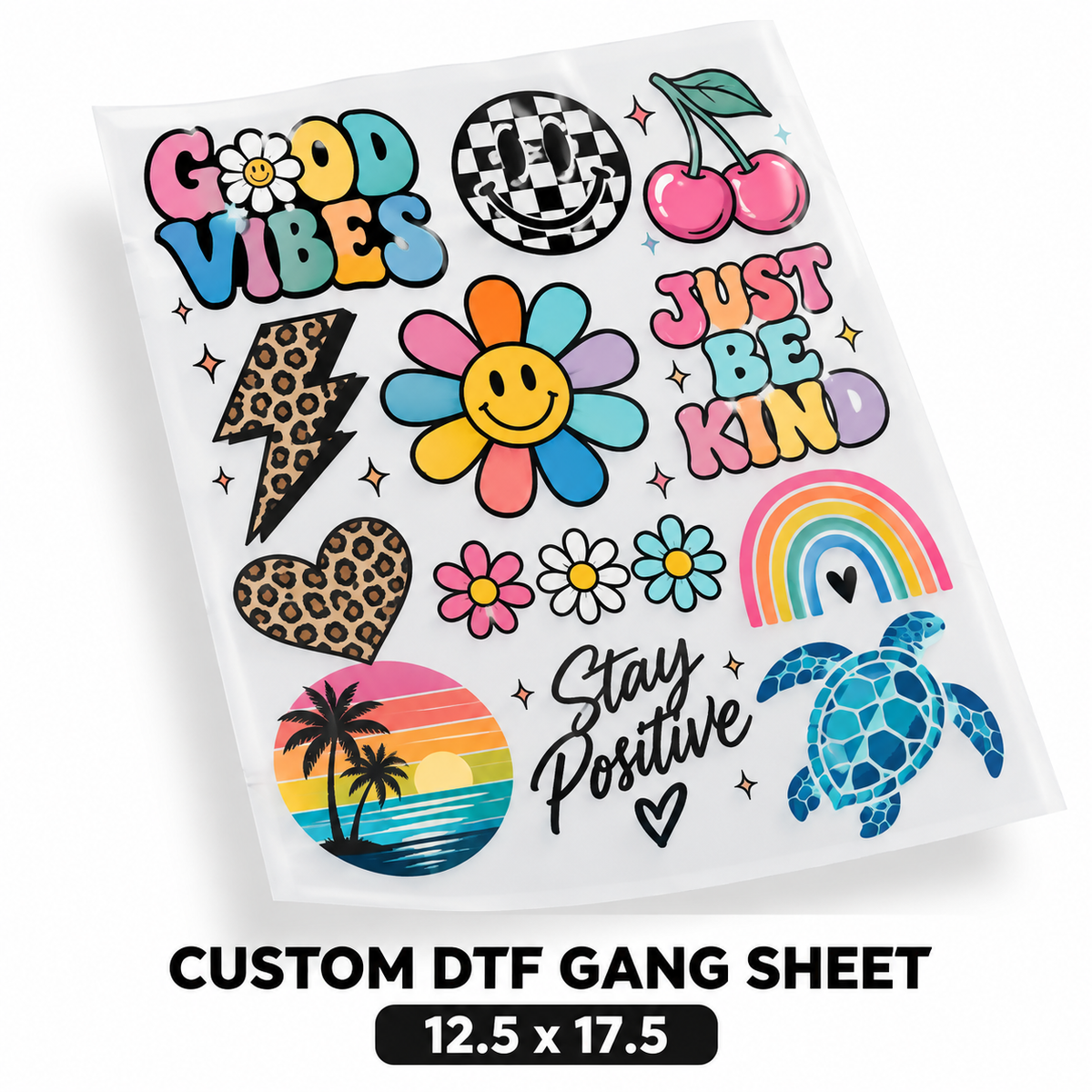 12.5" x 17.5" CUSTOM DTF GANG SHEET