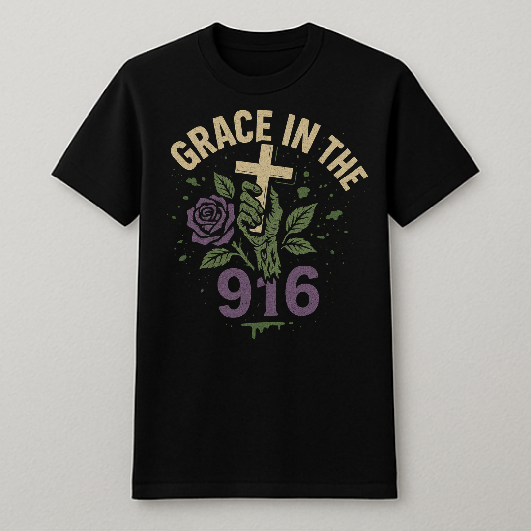 💜 Grace in the 916 Tee