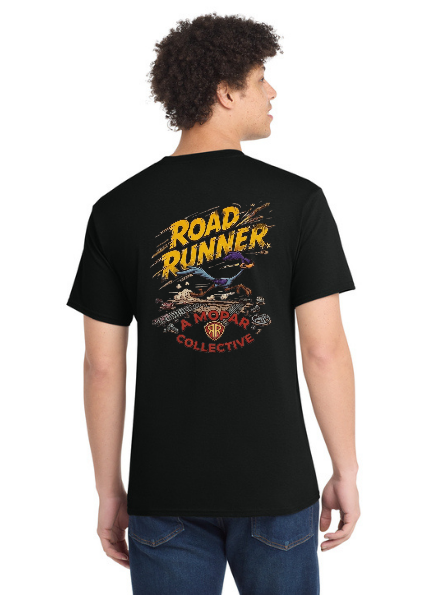 Mo par Collective "RR" Graphic Tee – Vintage Style Muscle Car T-Shirt