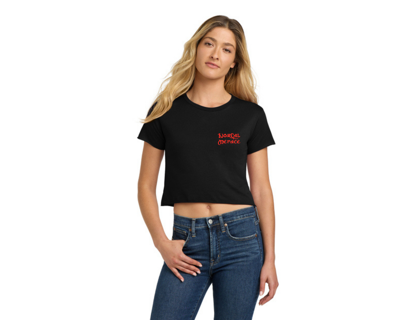 🔥 Menace Society – Women’s Crop Tee