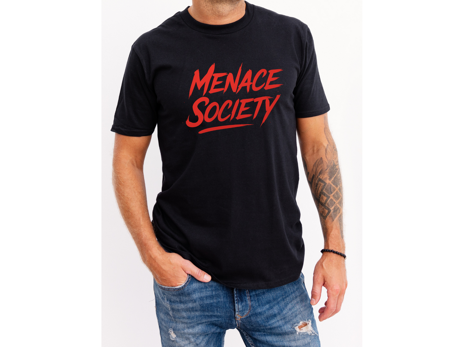 Menace Society – “In the Streets, Chill at Meets” Tee